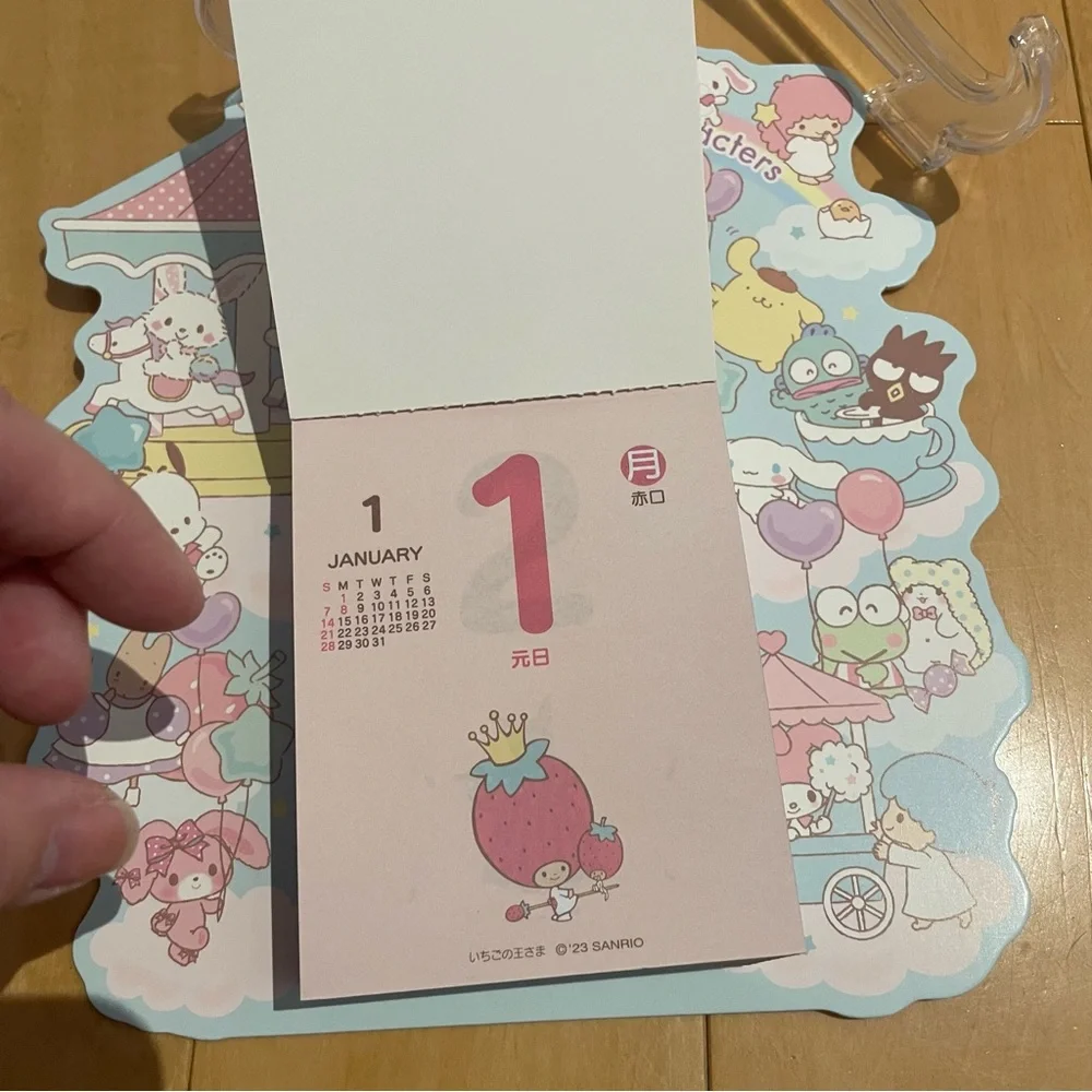 New cute Sanrio calendar